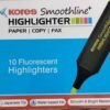 KORES HIGHLIGHTER PEN 10N PACK - Image 2