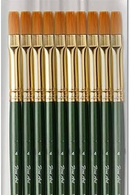 FINE ART TSF-7 S-413 PAINTING BRUSH FLAT