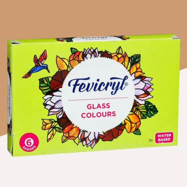 FEVICRYL GLASS COLOR SET 75ML 6SHADES