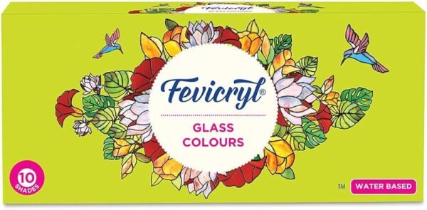 FEVICRYL GLASS COLOR SET 115ML 10SHADES