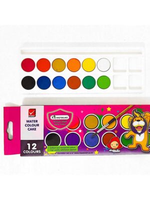 MASTER ART 077341 WATER COLOR CAKE 12C