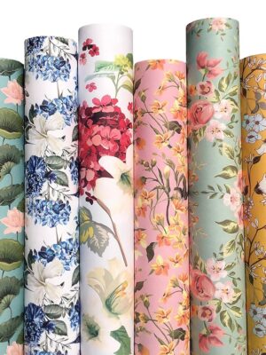 WRAPPING PAPER 90GSM PRINT ROLL 1*10PCS MULTI