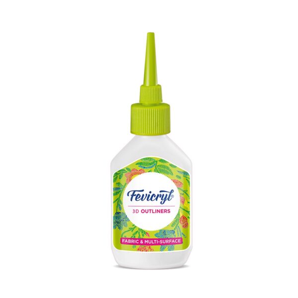 FEVICRYL 3D OUTLINER FABRIC & MULTI-SURFACE WHITE 707