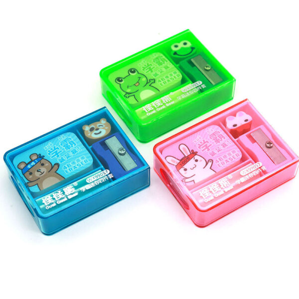 ERASER 19013 BOX WITH SHARPENER