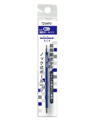 OHTO NBP-505MN MINIMO SOFT INK 0.5 BLUE INK