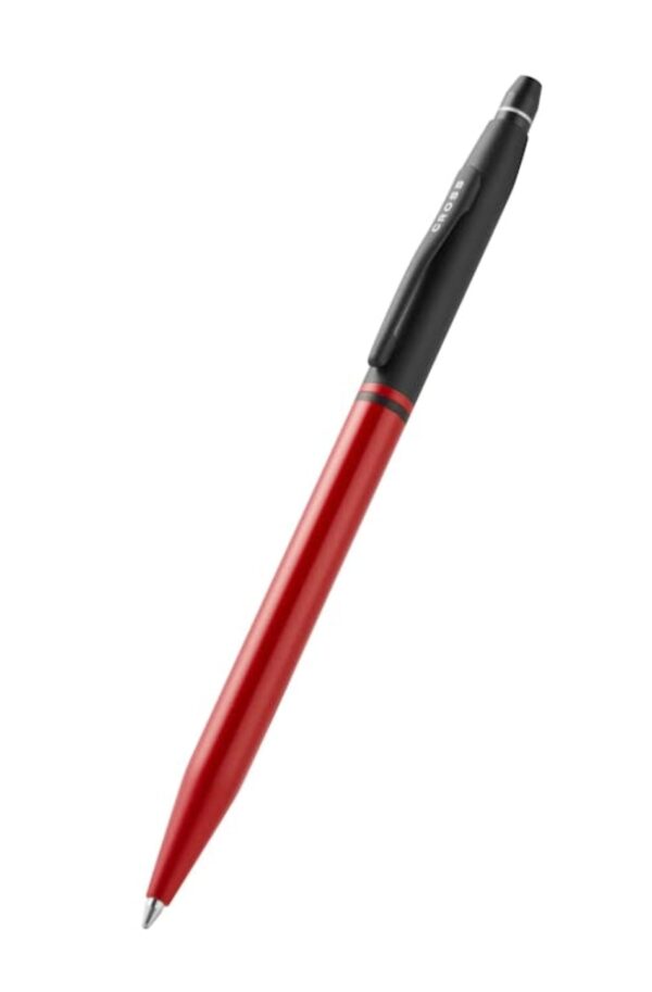 CROSS AT0622-125 METALIC RED WITH BLACK BALL PEN