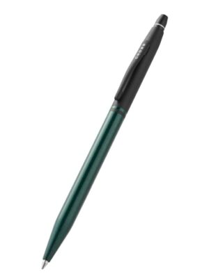 CROSS AT0622-126 SATIN METALIC GREEN WITH BLACK BALL PEN