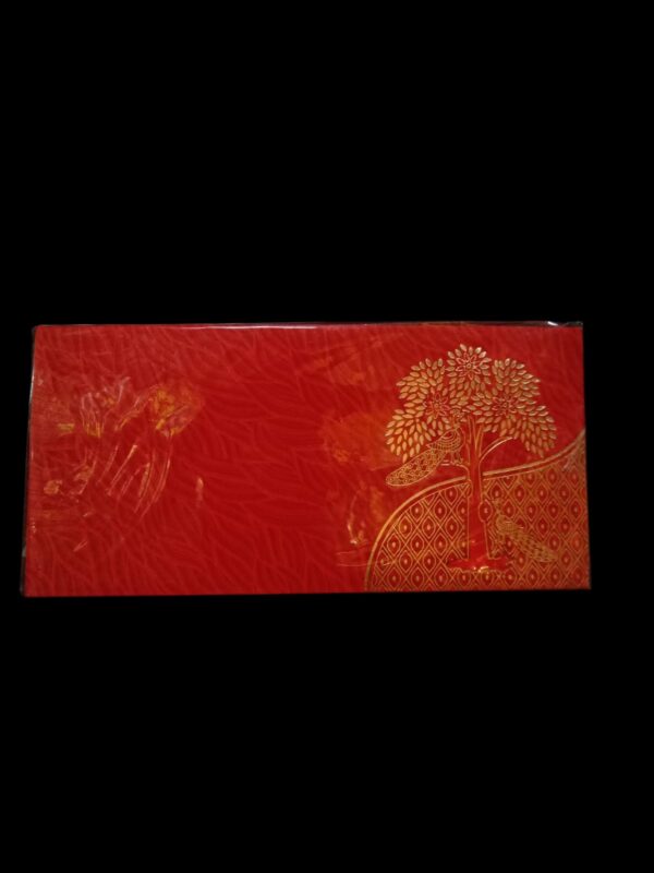 GIFT ENVELOPE RED ROSE PACK OF 25PCS
