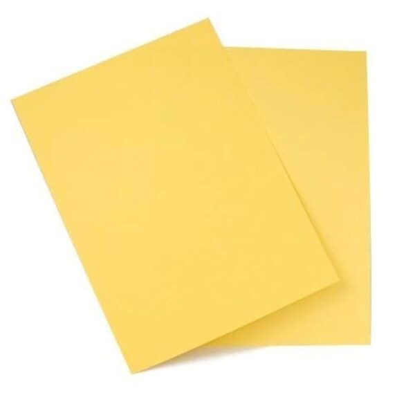 ARTZILLA A4 180GSM TURF-160 LETTER PAPER YELLOW PACK OF 20PCS