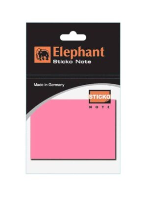 ELEPHANT 159702 2*3 STICKY NOTES PINK