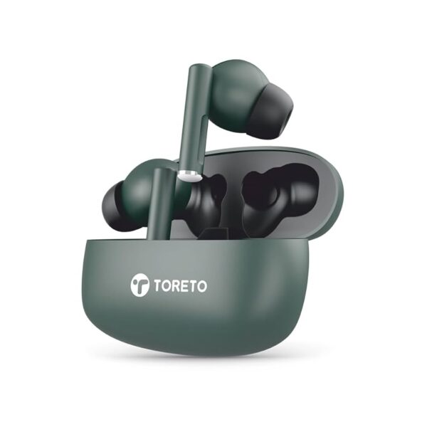TORETO TOR-1420 AIRFLOW TRUE WIRELESS EARBUDS BLACK