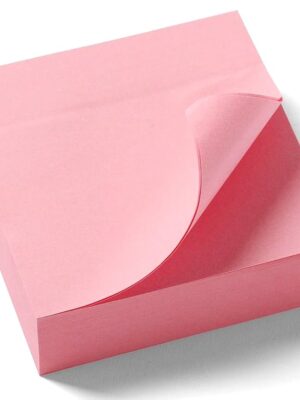 ELEPHANT 279684 3X4 STICKY NOTES MAGNOTE NEON PINK