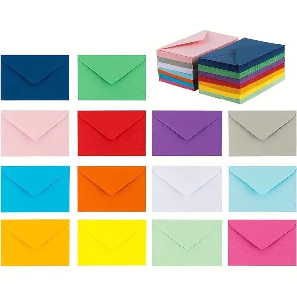ARTZILLA ENVELOPE MULTICOLOR 6.5X4.5 PACK OF 10PCS