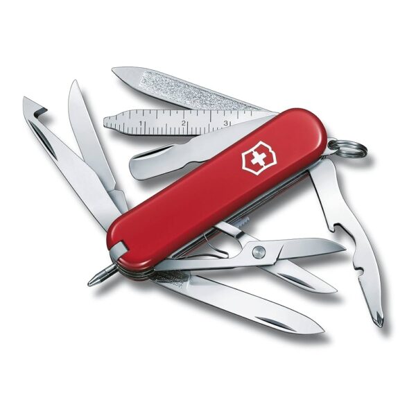 VICTORINOX 0.6385 MINI CHAMP POCKET KNIFE RED 58MM