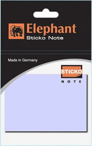 ELEPHANT 155032 3*3 STICKY NOTES PURPLE