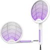 TORETO TORL-06 ZAPPY 1 MOSQUITO RACKET LIGHT BLUE & WHITE 2199 - Image 2