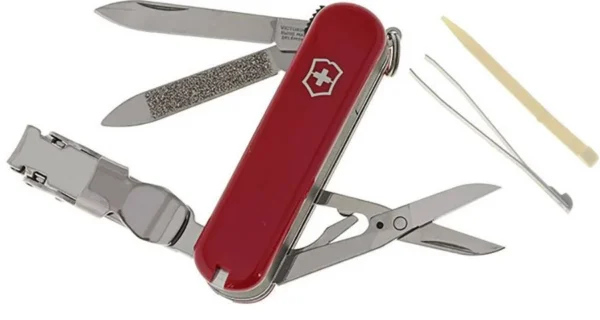 VICTORINOX 0.6463 NAIL CLIP 580 RED 65MM