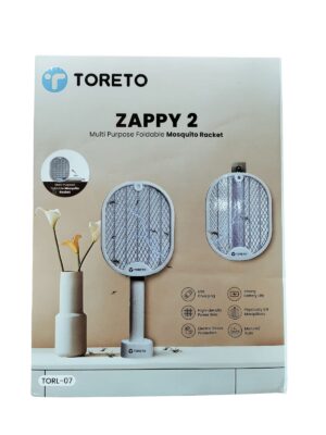 TORETO TORL-07 ZAPPY 2 MOSQUITO RACKET GREY